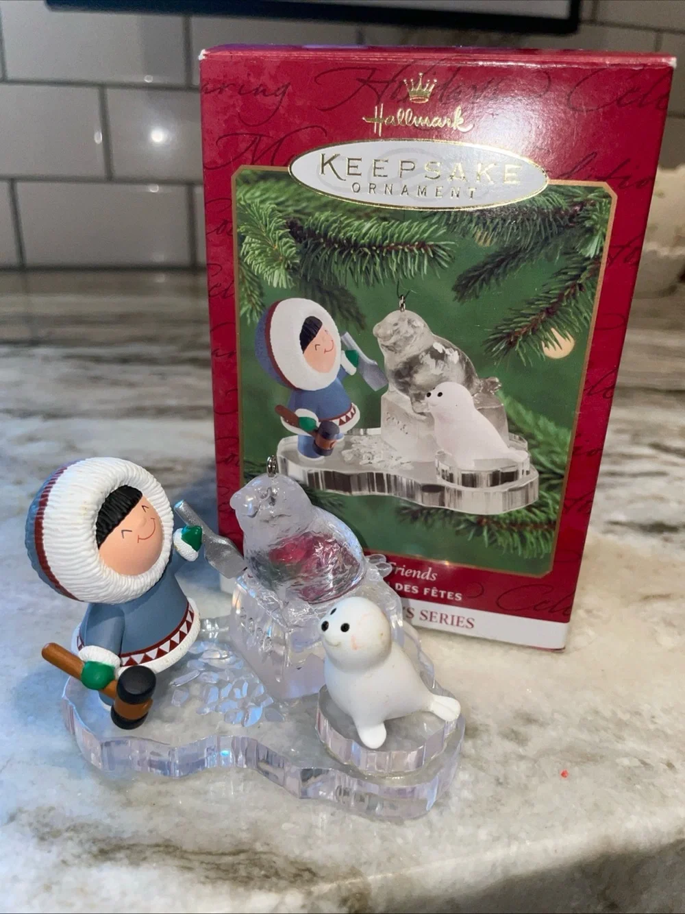 Hallmark Keepsake Ornament 2000 Frosty Friends 21st in Series Original Box